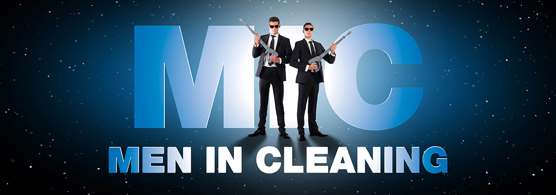 ACA Cleaning aan het werk bij een bedrijfsgebouw