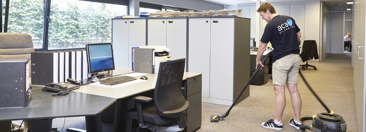 Schoonmaak van kantoren